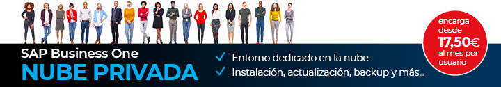 SAP Business One Nube Privada - entorno dedicado en la nube