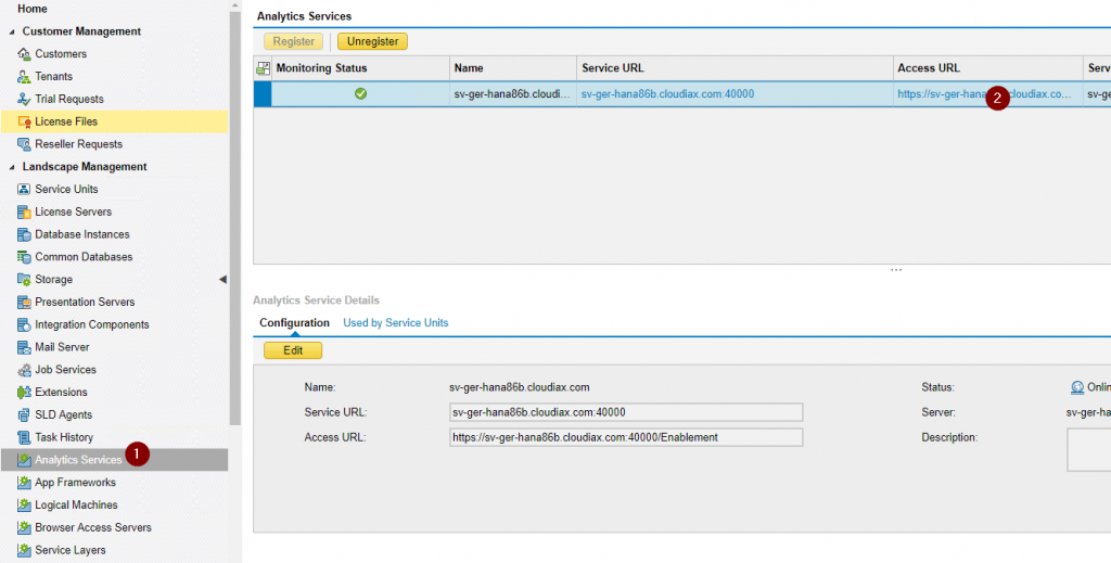 Login Cloud Control Center