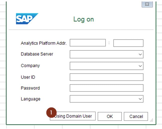 Using Domain User