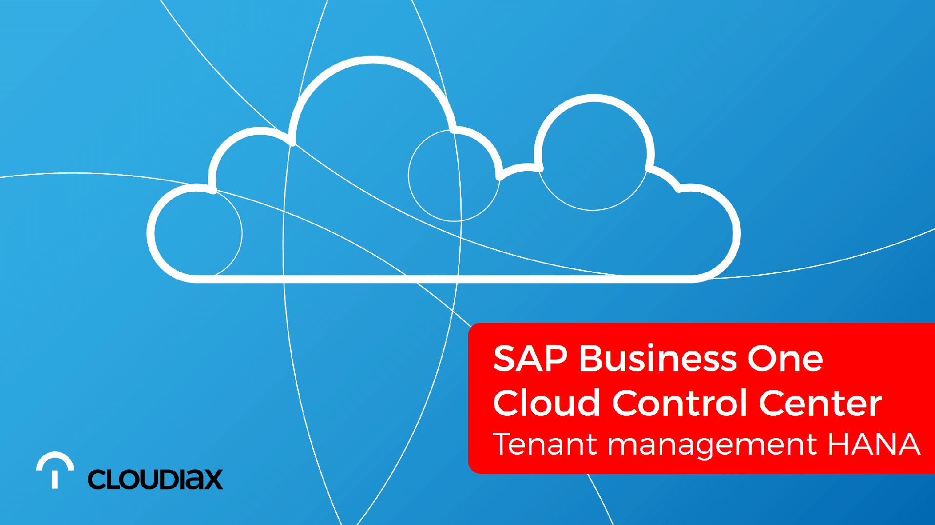 SAP Cloud Control Center - Tenant management HANA