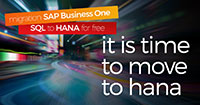 Benefits of migrating from SAP Business One SQL to HANA in the cloud - Picture Blog