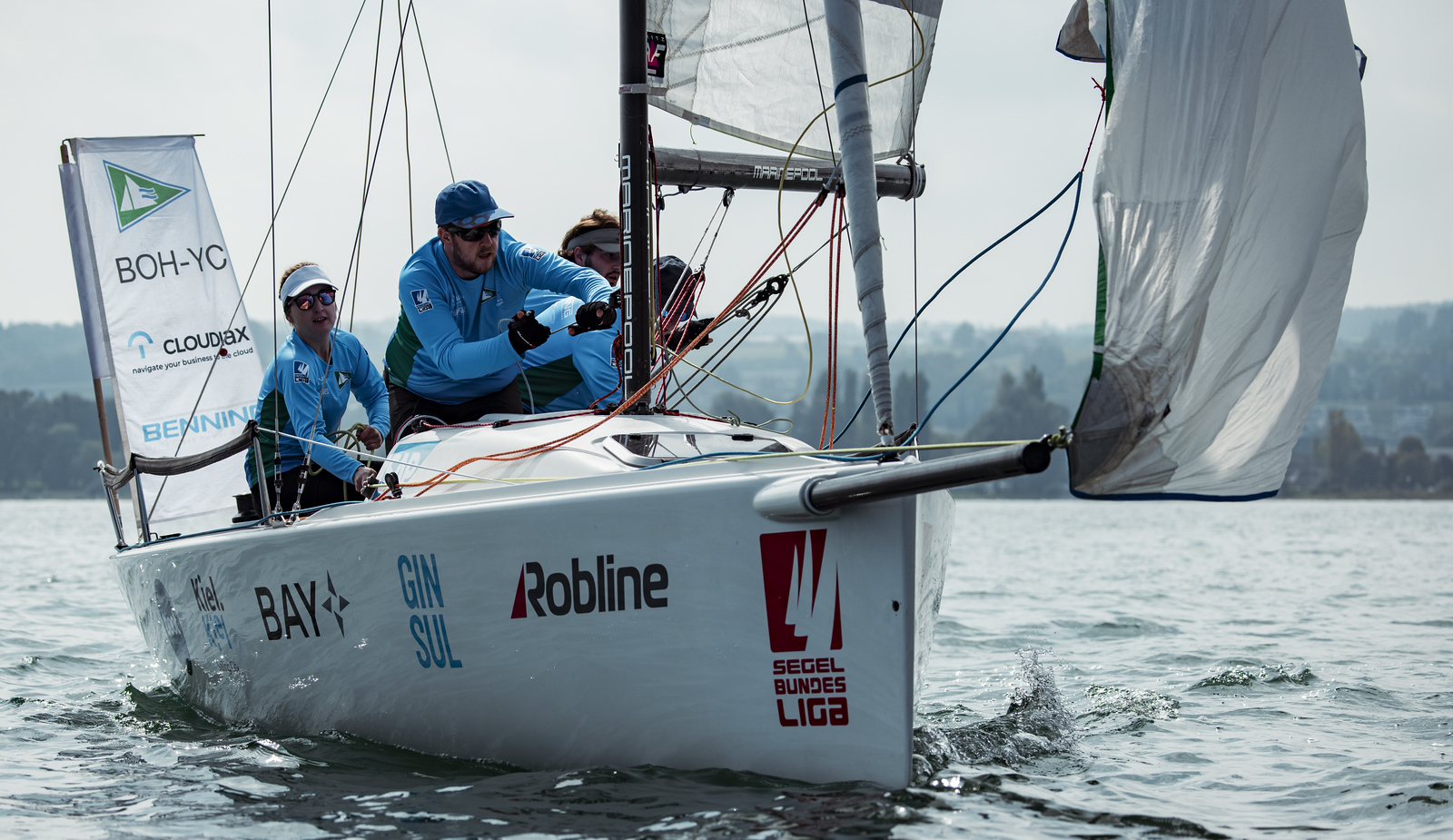 Stay out ouf trouble! <br><small>Cloudiax felicita al equipo de la Bundesliga de vela del Bocholter Yachtclub</small>