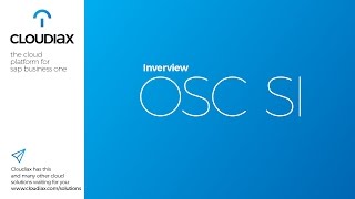 Interview with Heiko Szendeleit, Sales Manager OSC SI