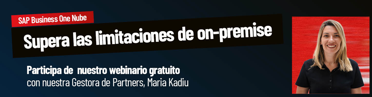 <small>Webinario gratuito</small> <br>SAP Business One más allá de on-premise